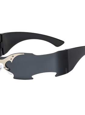 保罗雷朋官网赛博朋克未来感嘻哈连体太阳镜炫彩银男女士墨镜无框