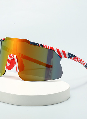 保罗雷朋官网半框户外运动太阳镜美国国旗独立日眼镜登山滑雪骑行