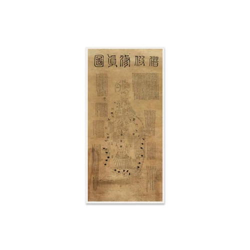 癖隐子《借假修真图》高清原大复制品毛笔书法练字帖长卷 - 图3