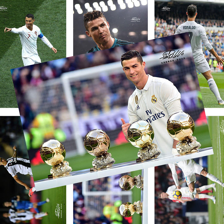 C罗海报罗纳尔多亲笔签名尤文图斯皇马足球周边写真超大高清壁纸,淘宝优惠券,粉丝福利购,淘宝优惠卷