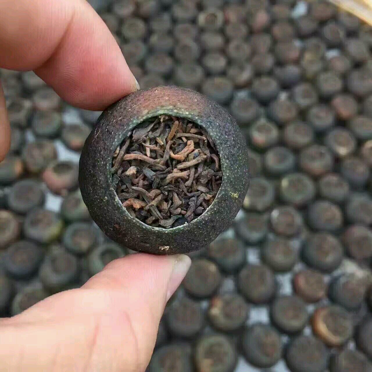250克 广东江门新会小青柑 柑普茶桔普茶 陈皮 云南普洱茶熟茶