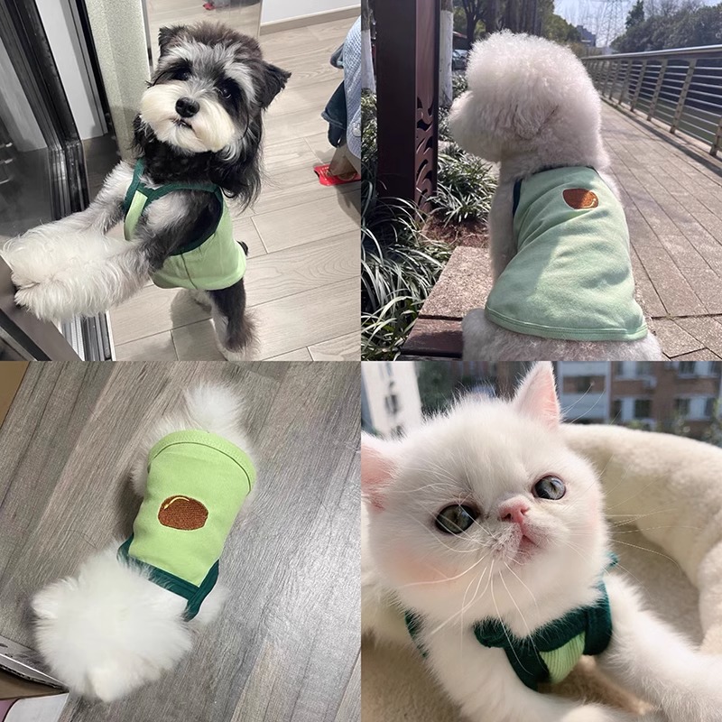 特价冲量！宠物衣服夏季薄款泰迪比熊博美猫咪狗狗衣服小型犬背心 - 图3