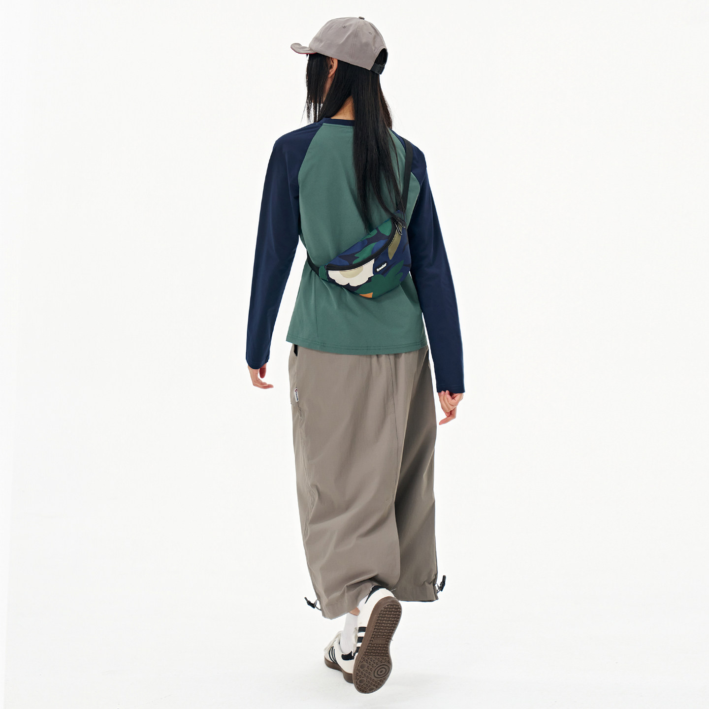 FREEIN original niche print crossbody chest bag