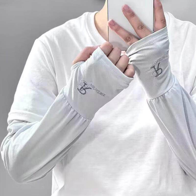 冰丝防晒套袖冰袖男士宽松手套新款袖套开车骑行钓鱼手臂护袖女款,淘宝优惠券,粉丝福利购,淘宝优惠卷