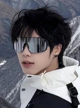 夜骑变色户外大框骑行眼镜滑雪镜防风镜登山公路车运动护目镜男女