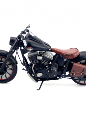 铁艺复古风哈雷90后摩托车模型