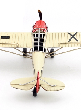 复古铁艺飞机模型1944年经典款