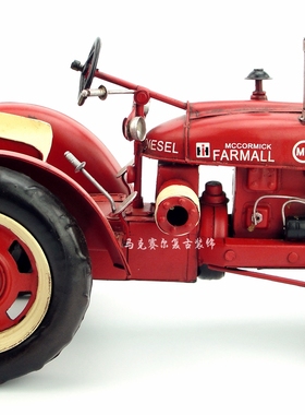 复古怀旧老式农场外国人礼物模型