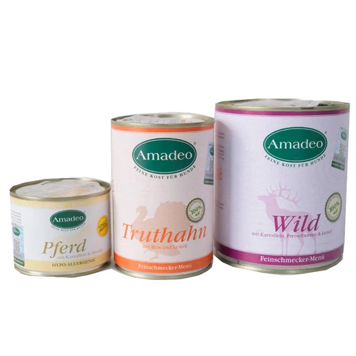 Германская консервированная говядина из говядины с говядиной баранины в Амандео без вальте свежего мяса для горшки для горшки с основным закусок мокрой пищи