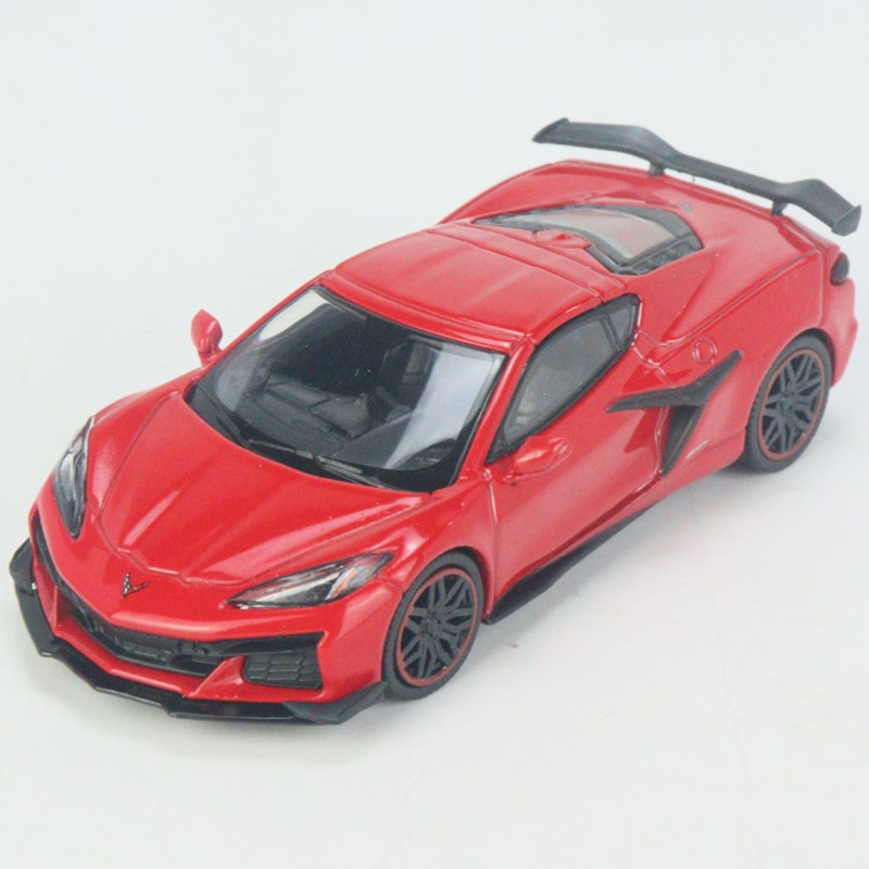 MINIGT现货1:64合金车模型雪佛兰Chevrolet Corvette Z06红色477# - 图3