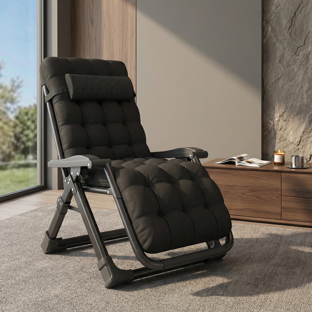 躺椅两用折叠午休老人靠背椅子午睡便携家用阳台休闲懒人舒适冬夏,淘宝优惠券,粉丝福利购,淘宝优惠卷