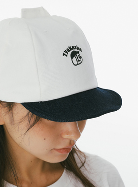 TYAKASHA塔卡沙帽子2025秋季新款男女款棒球帽蓝白色百搭棒球帽
