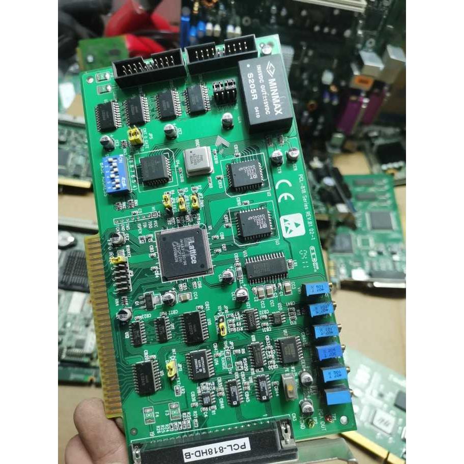 研华工控 PCL-818HD-B HIGH-PERF DAS REV.B1 16路100KHz多功能卡 - 图0