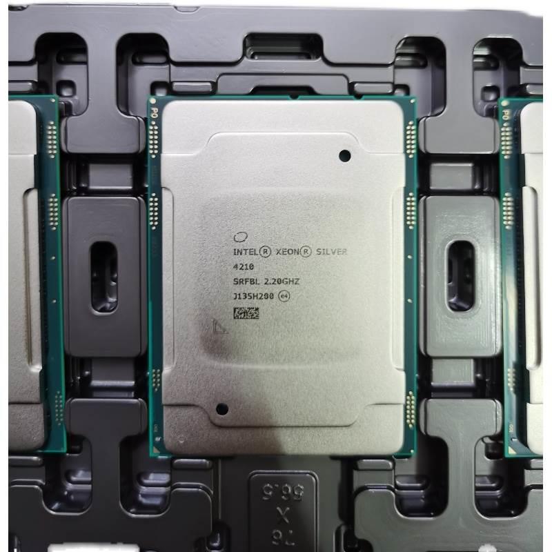 金牌GOLD4210 INTEL至强 Xeon cpu10核心20线程2.2GHZ全新LGA3647 - 图0