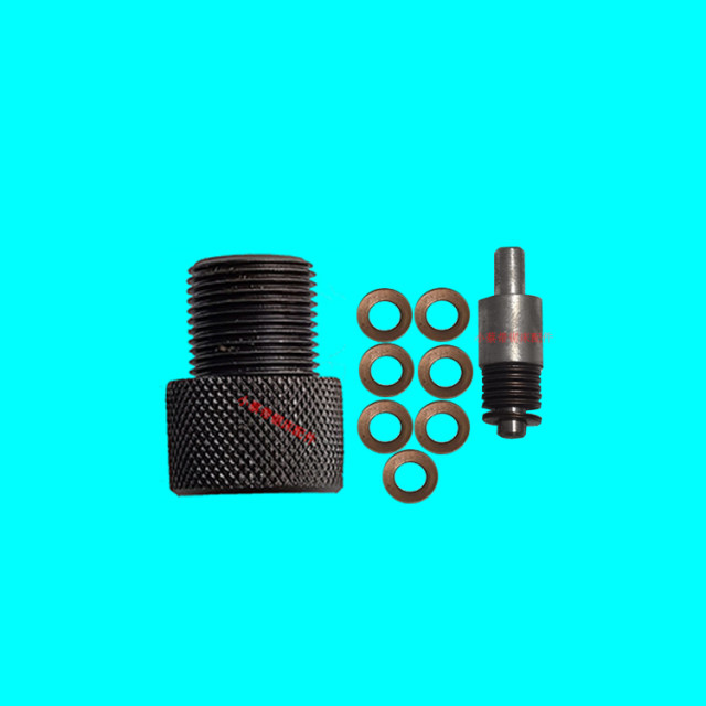 Band saw machine guide adjustment elastic screws