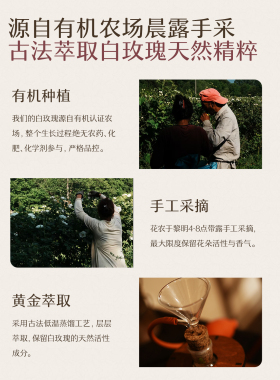 珍稀保加利亚白玫瑰纯露