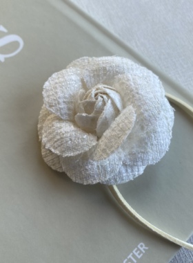 白山茶花锁骨链新娘项链choker