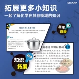 Steam, химическая книга с картинками, научно-популярная энциклопедия, чтение для школьников для детского сада, комиксы, Южная Корея, наука, монстрик, физика