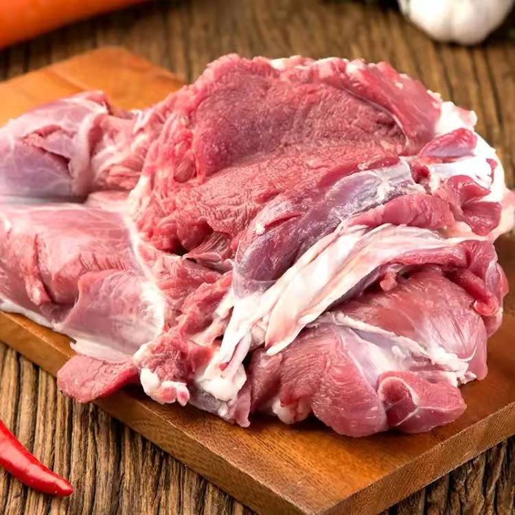 5斤清真羊肉后腿肉原切羔羊后腿包新鲜去骨羊腿肉烤羊肉内蒙草原 - 图0