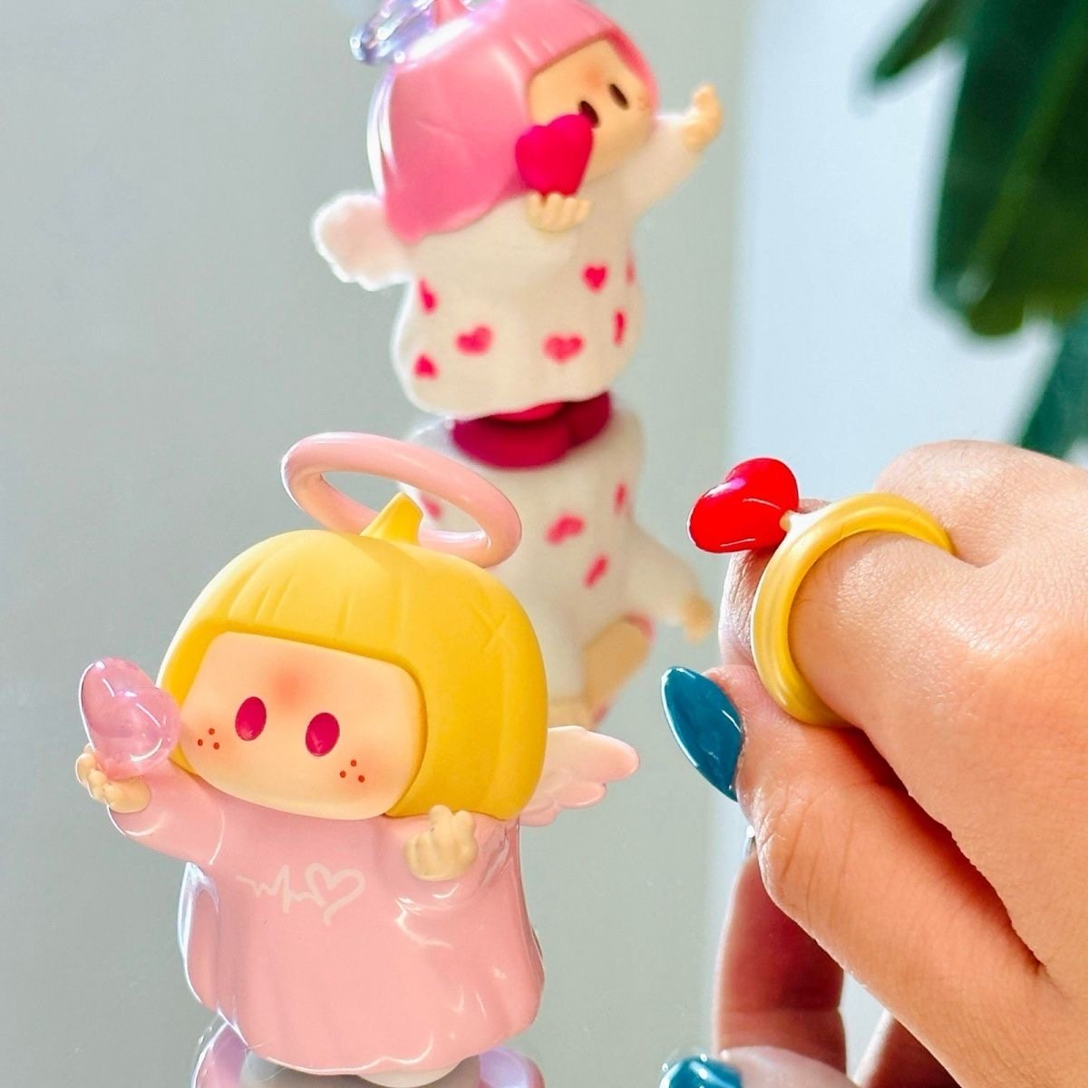 正版名创优品右右酱指环爱神系列盲盒潮玩摆件桌面手办可爱送礼物,淘宝优惠券,粉丝福利购,淘宝优惠卷