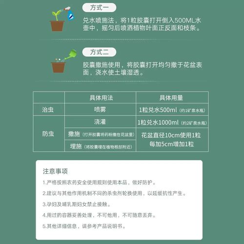 护花匠噻虫嗪防虫小白药颗粒剂蚜虫专用白粉虱地下害虫土壤杀虫剂 - 图3