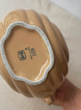 50年代vintage美国Hall China 奶壶陶瓷造型优美复古怀旧艺术礼物