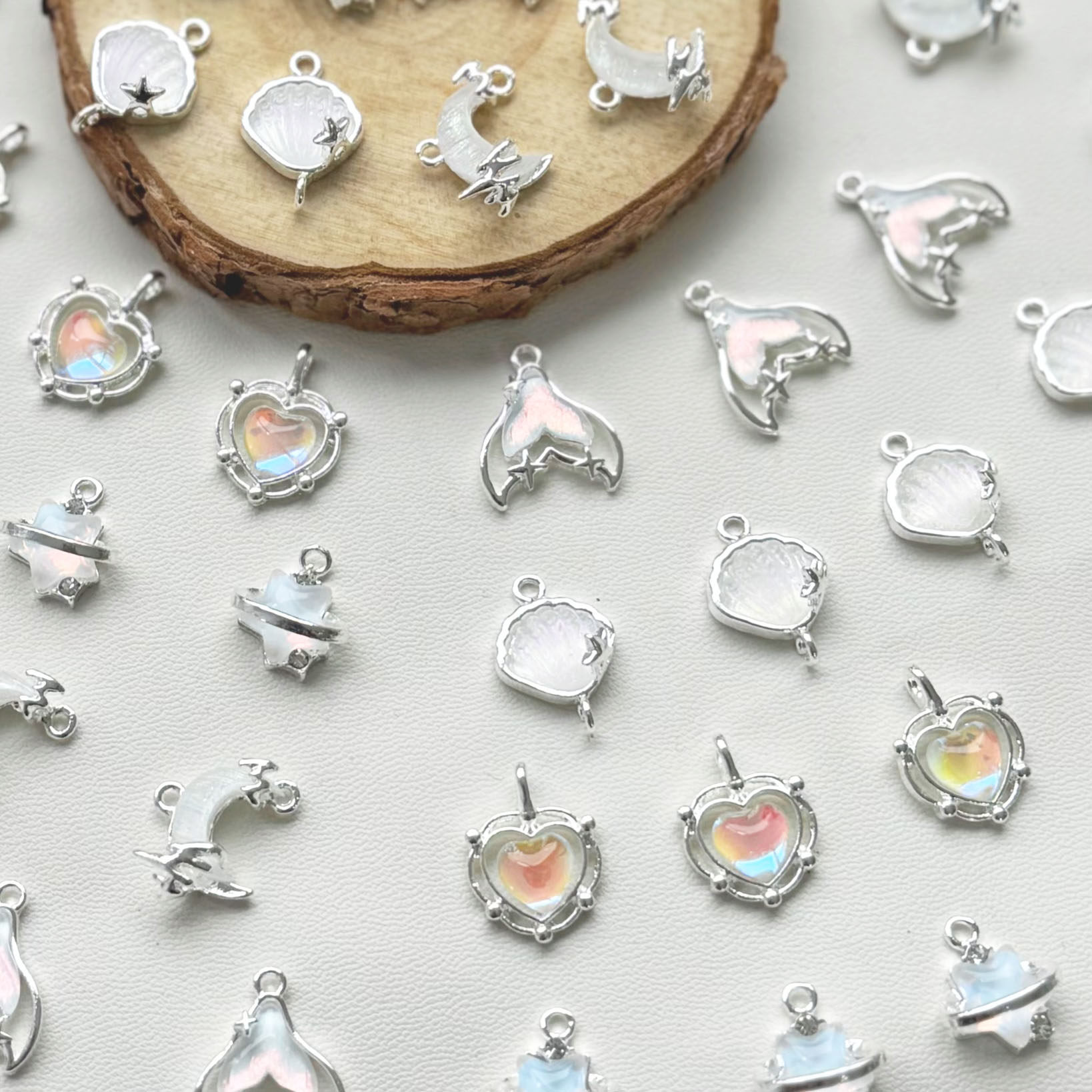 厚银保色手串手链吊坠合金diy配件项链发簪蛋白挂件古风服饰材料,淘宝优惠券,粉丝福利购,淘宝优惠卷