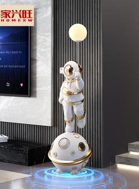 wifi宇航员K歌音响大型落地摆件