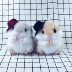 Hamster đồ chơi búp bê sang trọng xe móc chìa khóa nữ mô hình Hàn Quốc dễ thương nhỏ búp bê treo đồ trang trí trong túi mặt dây chuyền - Đồ chơi mềm đồ chơi thông minh cho bé Đồ chơi mềm