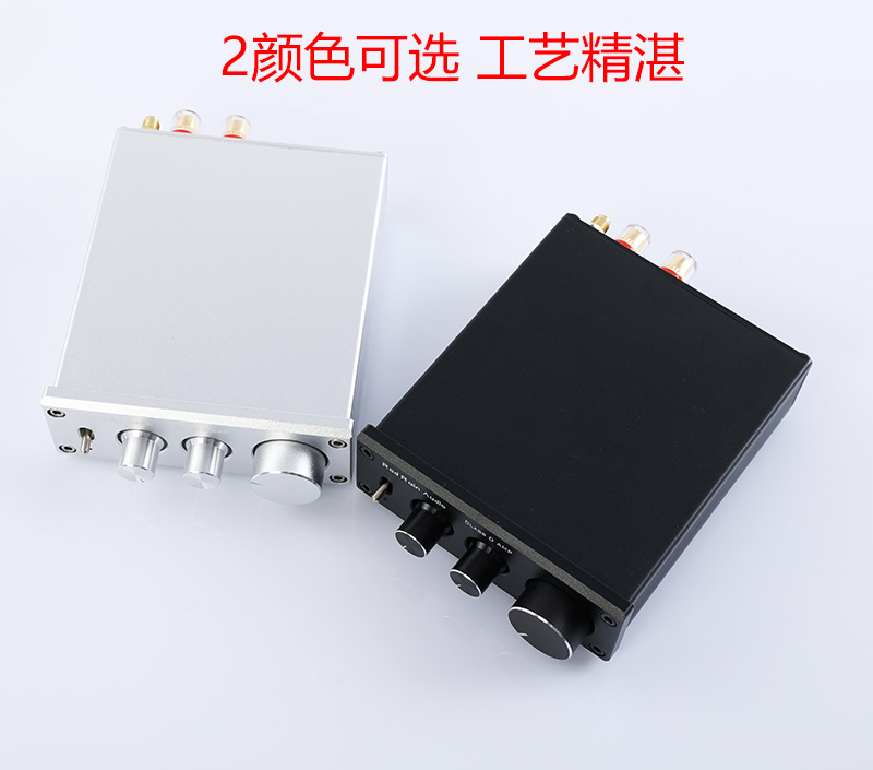 罗德雨TPA3116 2.0数字功放机 家用桌面100W*2红环电感 蓝牙5.3 - 图2