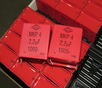 German boxed WIMA Red Wima MKP4 1000V 2 2UF Audio Coupled Promise