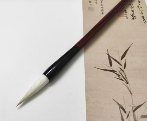 兼毫宜书毛笔初学书法对联大小毛笔行书草书美术绘画培训班大中楷 - 图2
