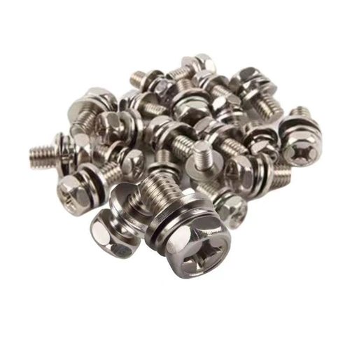 电动车电瓶车电摩带垫片电池连接线固定M5螺丝串联铅酸电池螺丝 - 图3