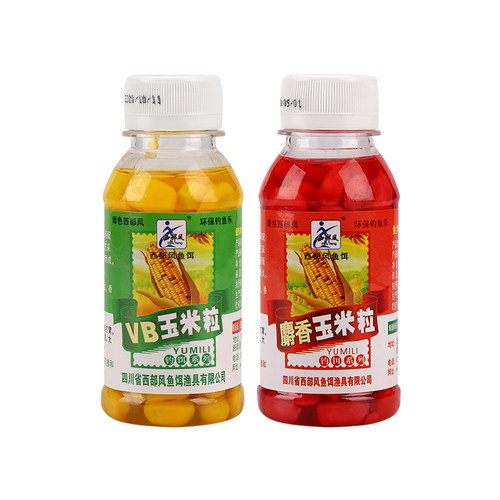 西部风鱼饵VB玉米粒麝香麦粒嫩玉米野钓翘嘴鲫鲤草鳊鱼挂钩钓饵料 - 图3