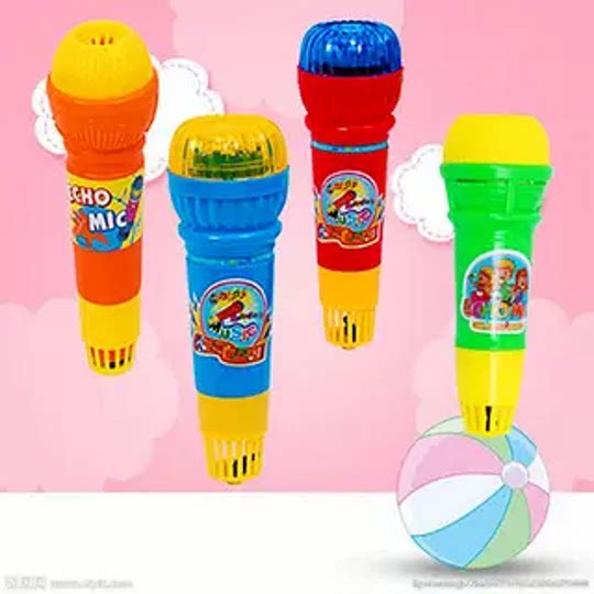 儿童麦克风物理回声无线回音话筒玩具模型无需用电幼儿园口才培训