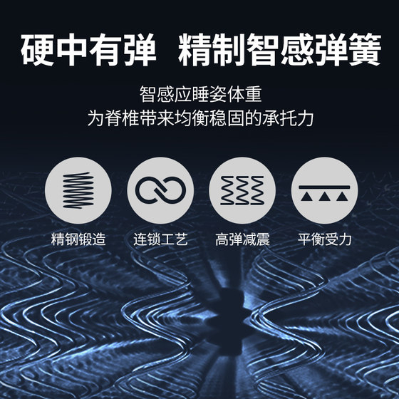 Yalanjia hard Dimengbao spine protection spring anti-mite mattress