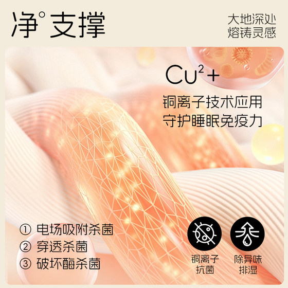 3D Copper Ion Antibacterial Mat Yalan Mattress Platinum Realm