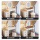 Small apartment dressing table 2025 new style mid-century style