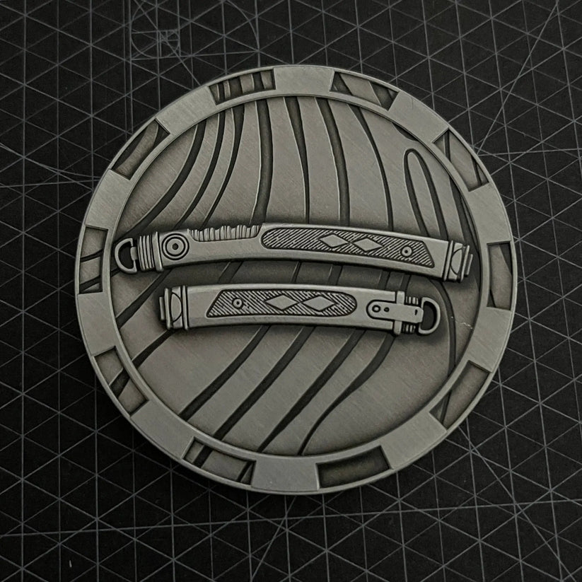 德国PATCHLAB金属臂章战术士气章背包补丁双面魔术贴章军迷肩章 - 图0