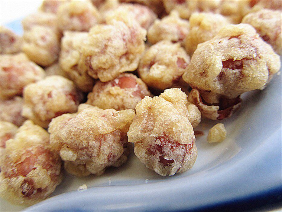 蛋酥花生米 油炸花生米 休闲零食下酒小菜手工
