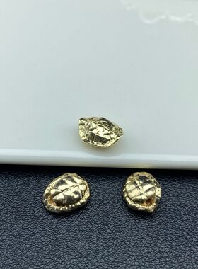 富甲天下龟背通孔隔珠DIY饰品配