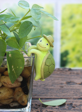 树脂乌龟花盆挂件户外装饰