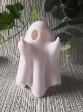 跨境万圣节幽灵可爱摆件设计装饰品装修幽灵家居庭院摆件恐怖氛围