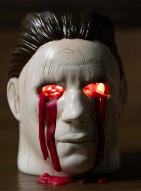 Spooky Tealight Candle Holder万圣节恐怖幽灵烛台家居卧室装饰