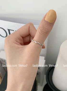 韩国博主同款日常叠戴超细极简