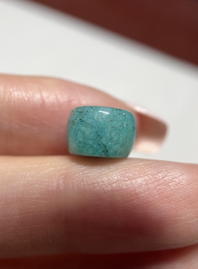 百年老天河石剁珠桶珠9.7mm念珠手串多宝配饰配珠单珠diy老珠2072