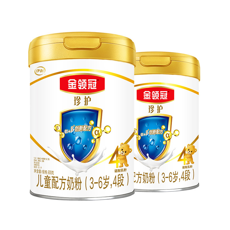 【会员专享】伊利金领冠珍护罐牛奶粉 金领冠婴幼儿牛奶粉