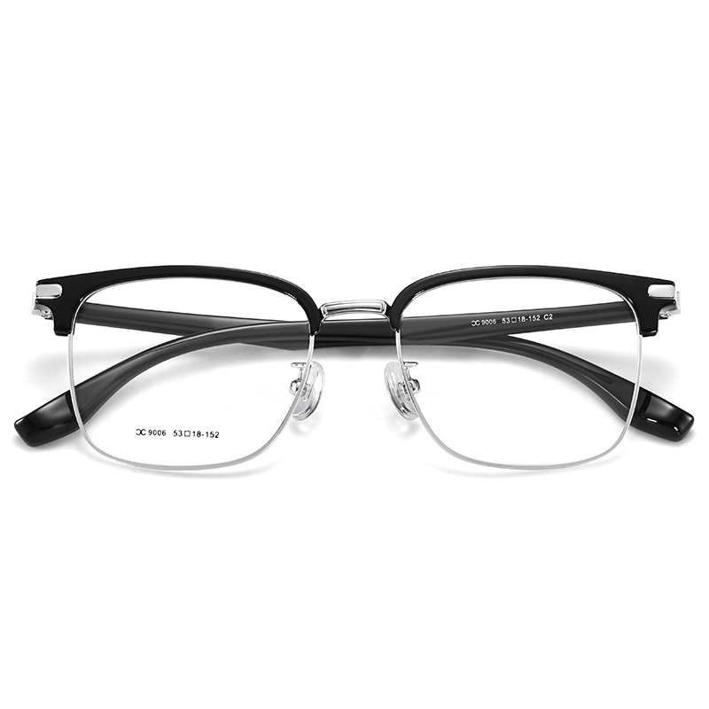 德国蔡司配近视男款眉线框散光金属超轻镜片定制度数防蓝光女镜框 - 图3