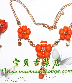 古装项链耳环额饰影楼吊坠