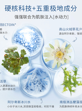 蔻诗弥补水保湿水漾极地护肤套装